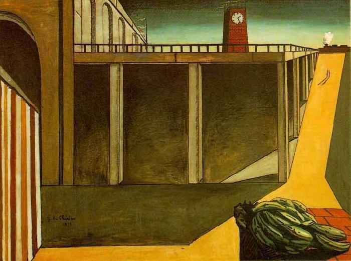 giorgio de chirico Gare Montparnasse